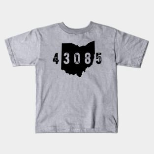 43085 zip code Worthington Ohio Kids T-Shirt